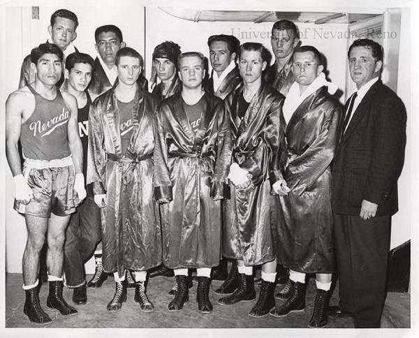 Joe Bliss the 1960 Wolf Pack boxing team