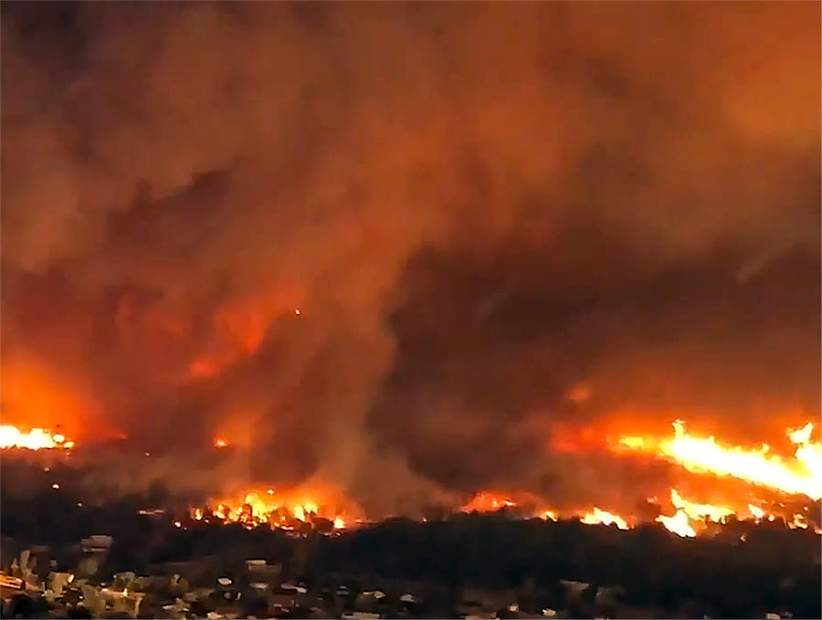 Carr Fire vortex