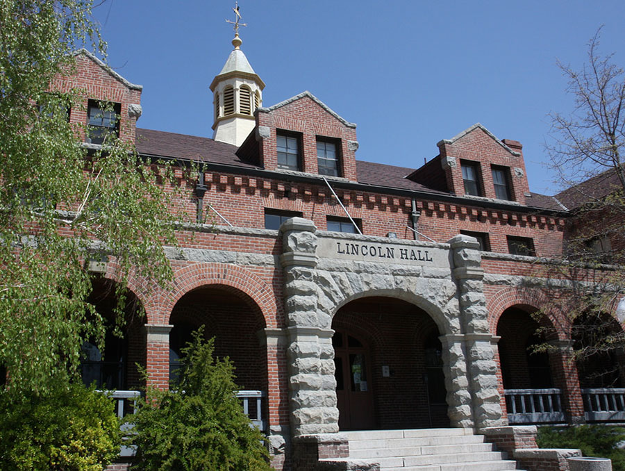 Front of Lincoln Hall building