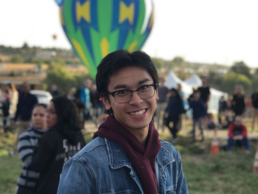 Stephan Nguyen at Reno balloon races