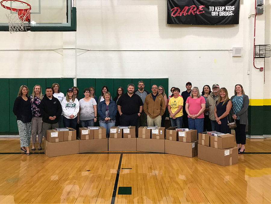 Group of teachers at the Nevada PITS event in 2019