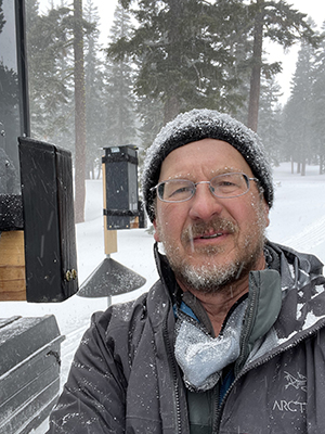 Vladimir at the field lab