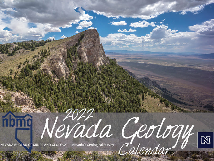 Cover of Nevada Geology calendar