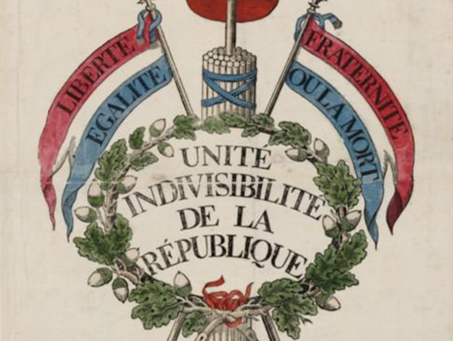 Unity as the motto of the French revolution