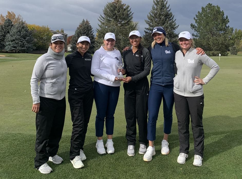 The Nevada Women's Golf team
