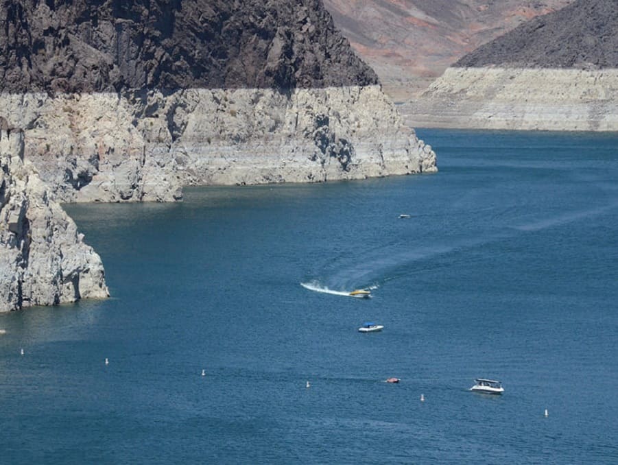 Lake Mead low water