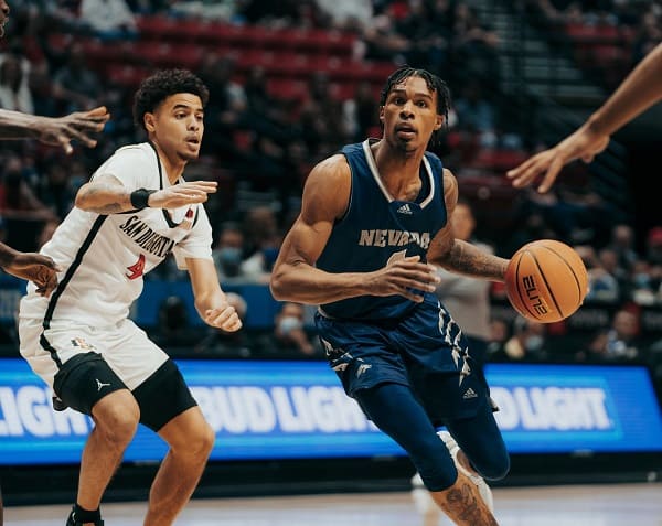 Desmond Cambridge Jr. during a basketball game