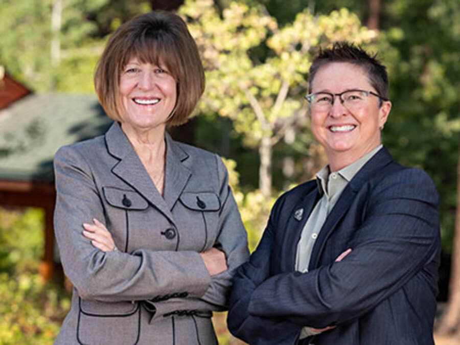 SNU transition leaders Sue Johnson and Jill Heaton