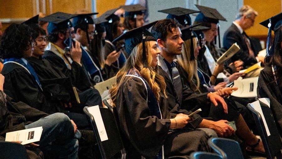 Honors graduates at Convocation