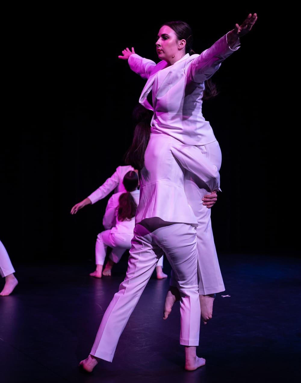 Fall Festival dancers performing on stage.