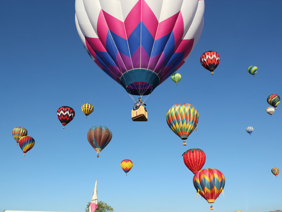 Great Reno Balloon Races hot air balloons