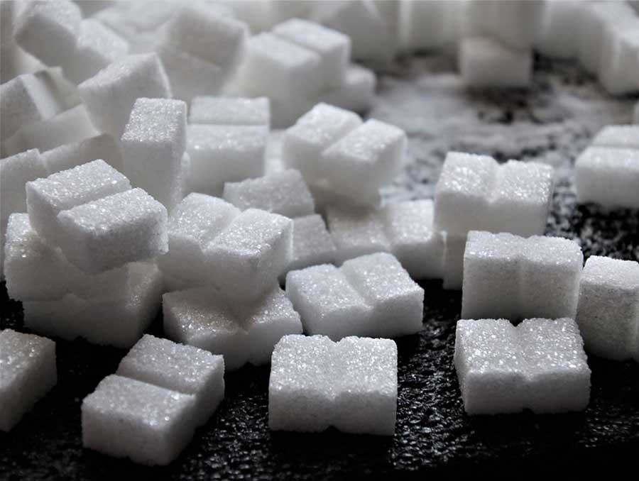 Sugar cubes.