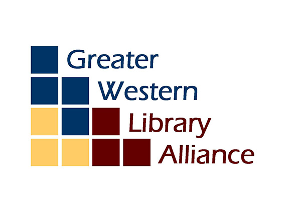 Logo for the Greater Western Library Alliance.