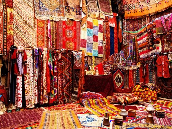 Colorful rugs