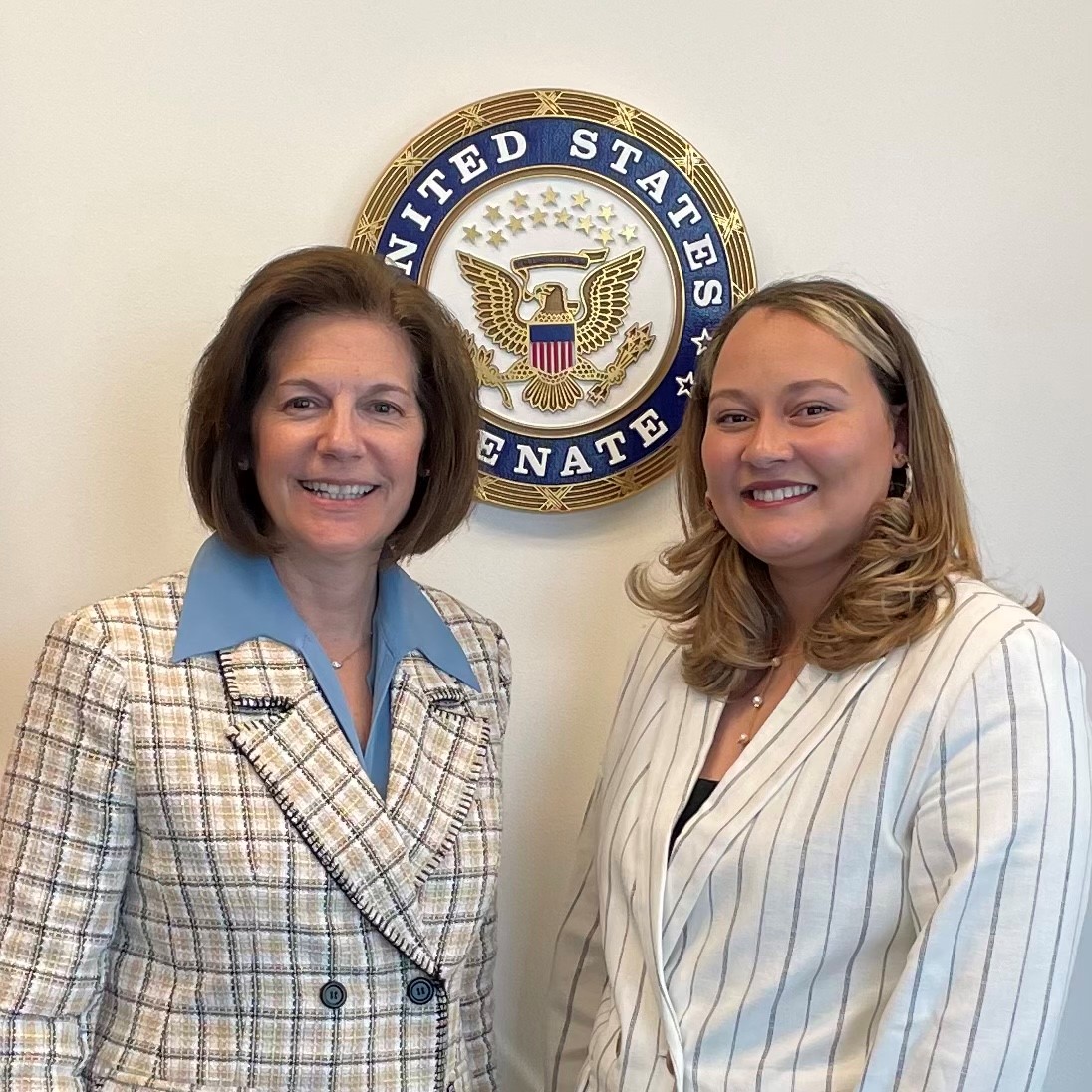 Hernandez with Senator Catherine Cortez Masto