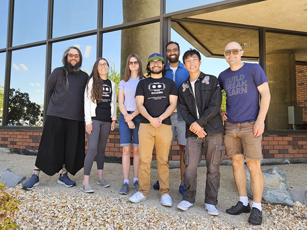 Connected Future Labs R&D engineering company team photo.