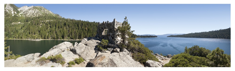 panoramic view of Fannette Island