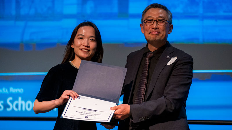Ran Duan and Dean Gi Woong Yun.