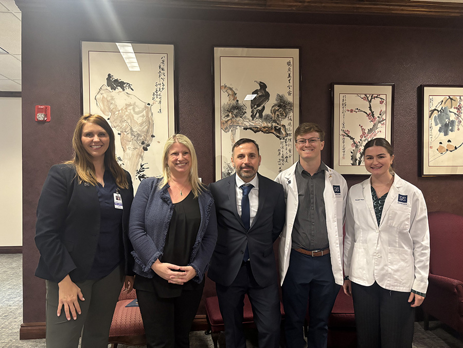 UNR Med team at the Nevada State Legislature earlier this year.