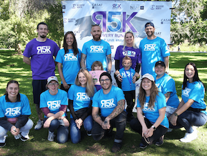 NRAP 5K volunteers.