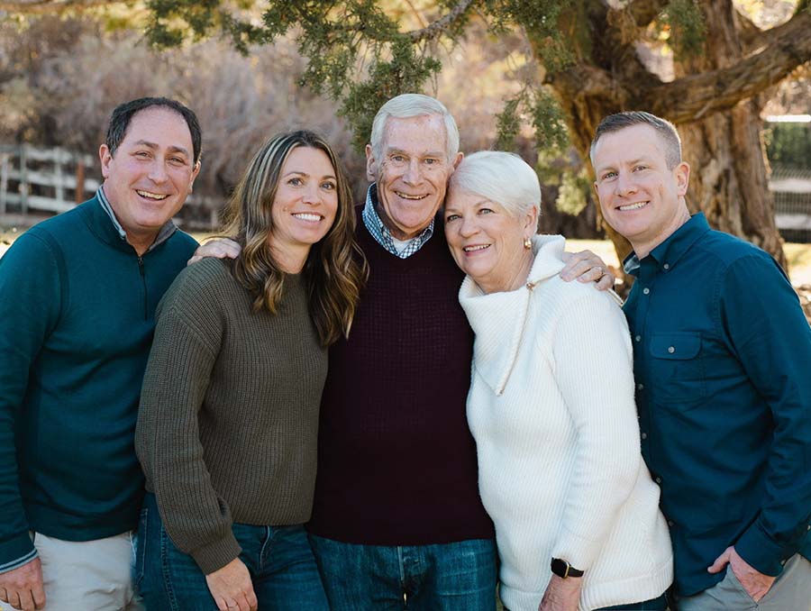 John Hess, M.D., Katie Phillips, O.D., George Hess, M.D.,Carole Hess, Patrick Hess, M.S.