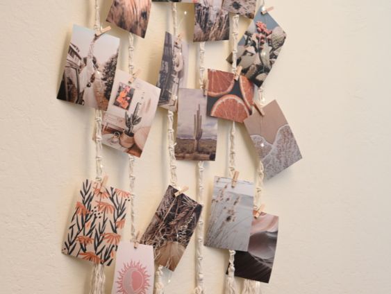 Artwork at the School of Public Health Student Wellness Center