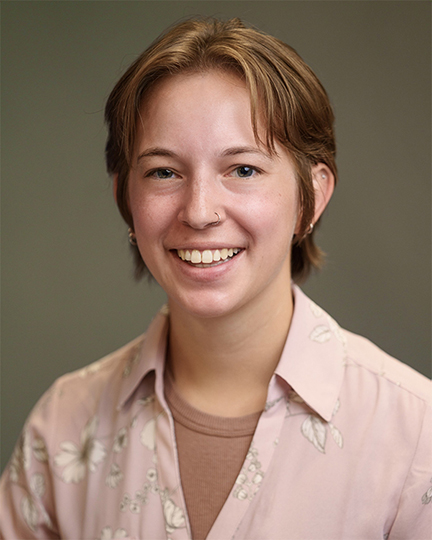 Head shot of young woman