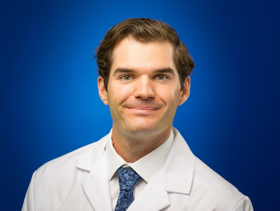 Headshot of Ben Smith during his third year of medical school