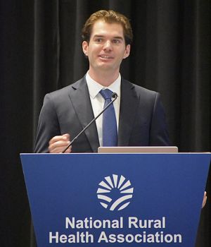 Ben Smith presenting at the NRHA Health Access Conference.