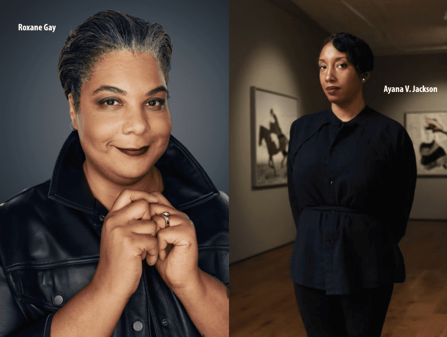 Two headshots of the featured female artists. 