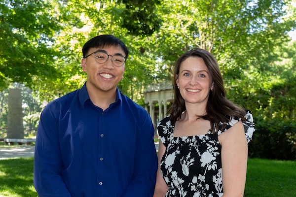 Derek Yuxi Ngu and Emily Hand.