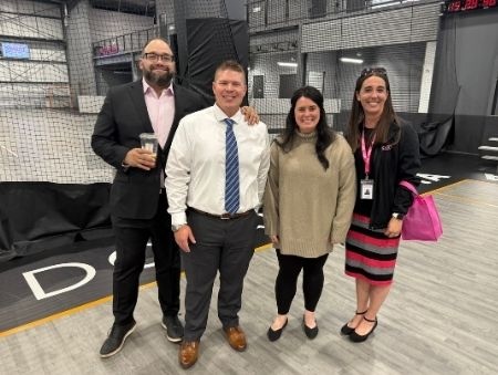 Jake Hargis and staff members from Swift Institute.