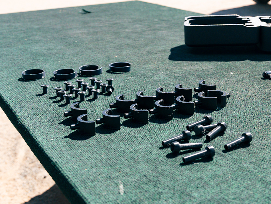 Accessible attachments for radio controllers.