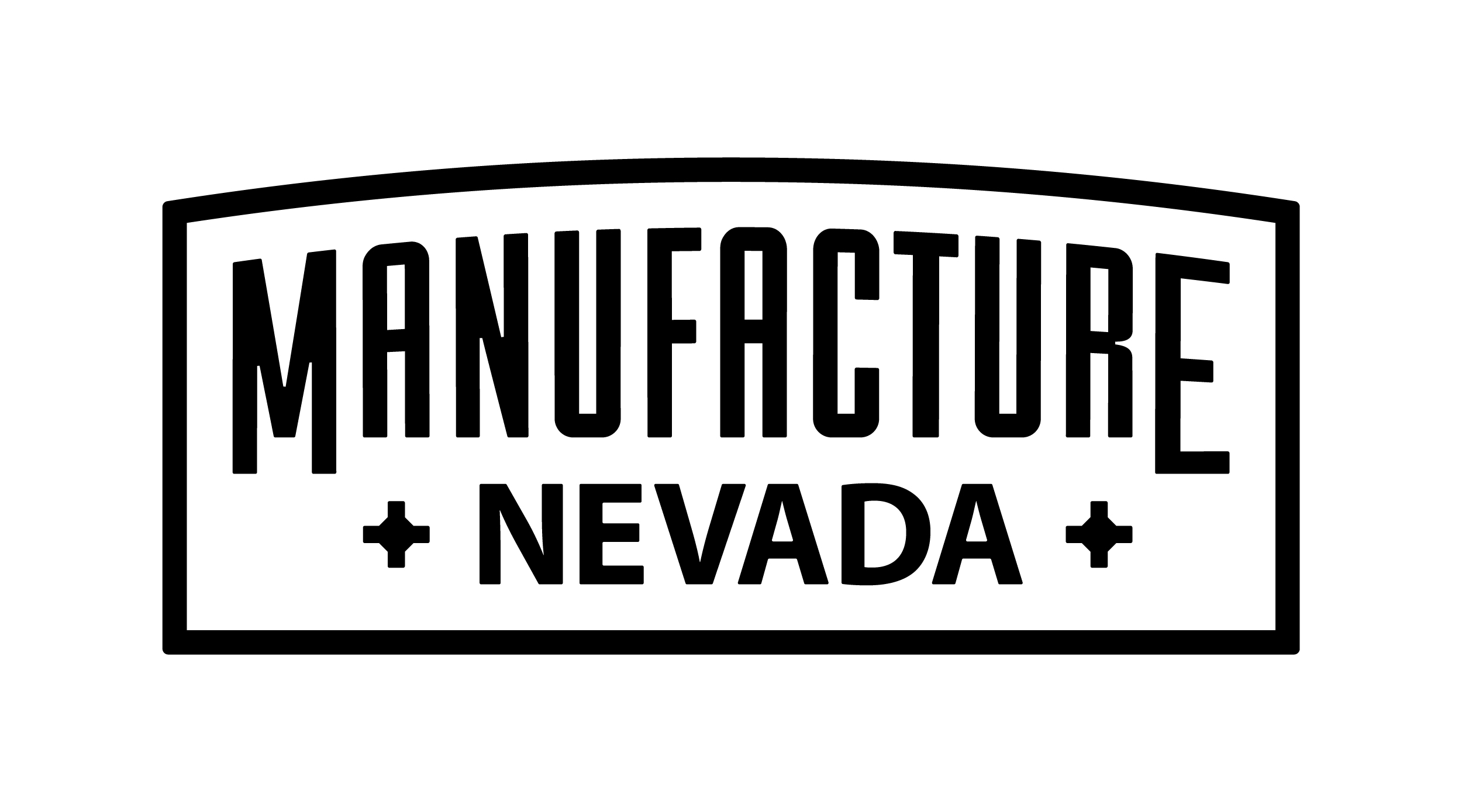 Logo for Manufacture Nevada - it features black text on a white background and simply states "Manufacture Nevada" with no images.