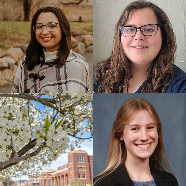 Nayeli Stopani Barrios, Jessica Becker and Larissa Sanches