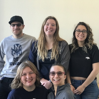 Top row, left to right: Craig Histed, Emily Fox, Azucena Alfaro; bottom row, left to right: Shannon Borba, Autumn Cuellar