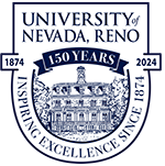 University of Nevada, Reno's 150th Anniversary Logo